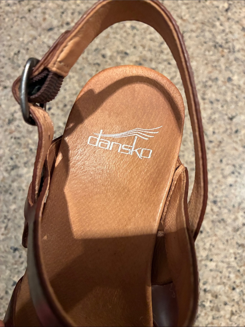 Dansko Taci Mary Jane Leather Clog Womems 36 - Picture 2 of 11